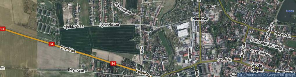 Zdjęcie satelitarne Jastrzębia ul.